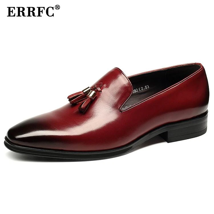 mens wine colored dress shoes