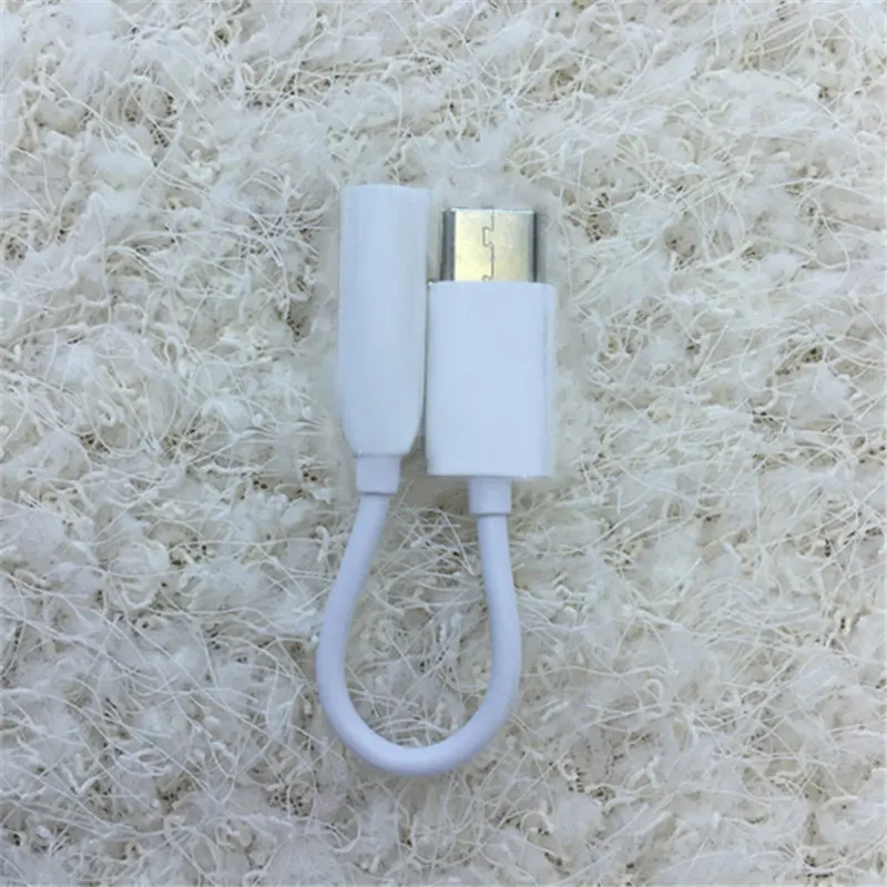 

USB 3.1 Type-C Male to 3.5mm Earphone Female Adapter Headphone Cord Audio Convertor Cable For Letv Le 2 Pro Max 2 HSJ-19