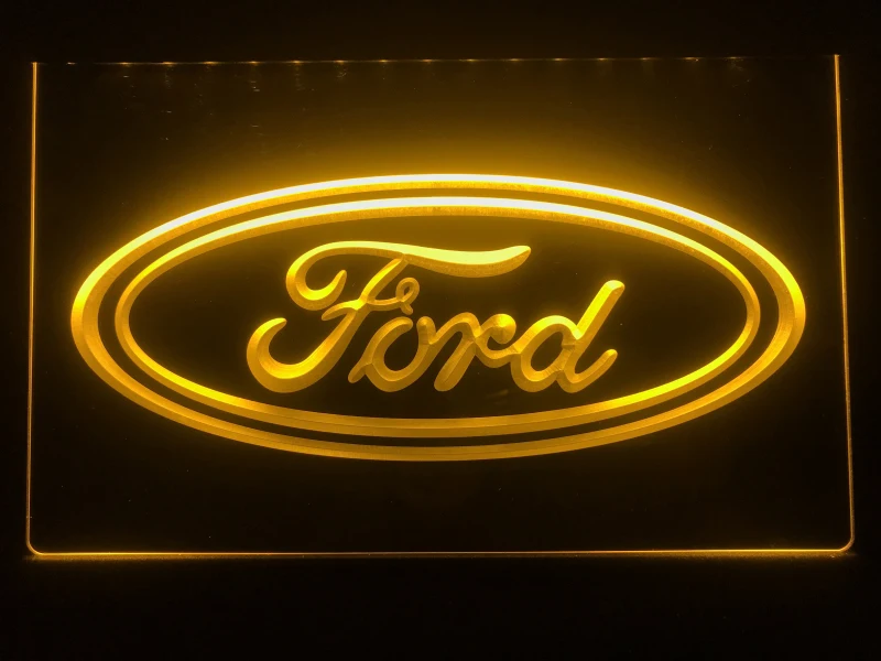 D007 Ford светодиодный ная неоновая вывеска|Таблички и знаки| |