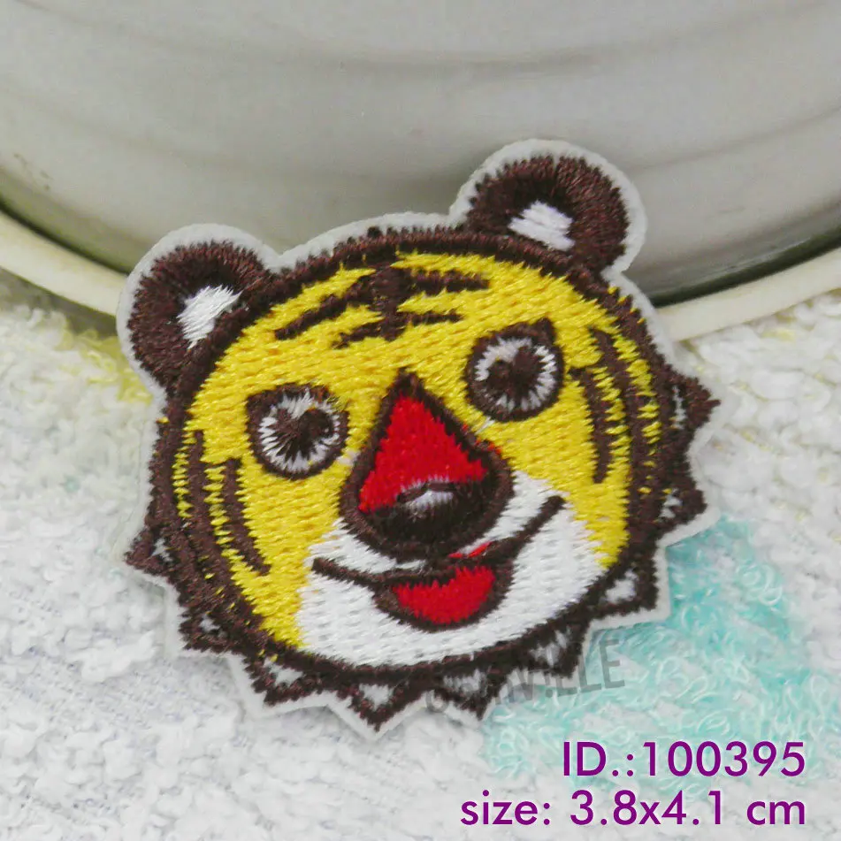 

2016 Real Tiger Iron-on Patches Made Of Embroidered "easy To Apply, Just Iron-on" Guaranteed 100% Quality + Free Shipping 100395