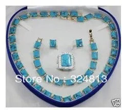 

bridal Woman's Jewellery necklace bracelet ring earring set Ladies