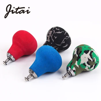 

JITAI Design EVA Fishing Reel Handle Knob DIY Fishing Reel Rocker Colorful Knobs For Bait Casting Spinning Fishing Reels Useful