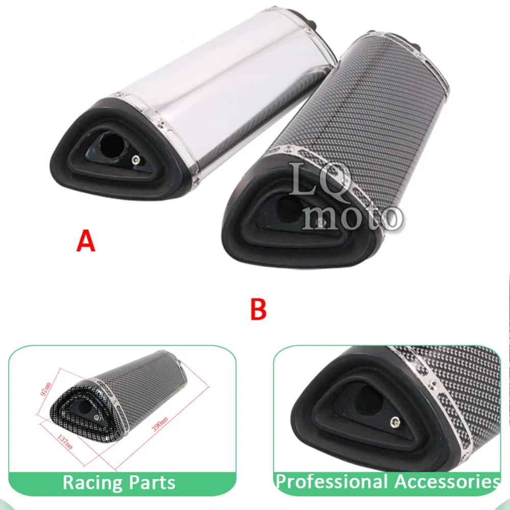 

universal Motorcycle modified exhaust pipe GP MP imitation Scorpio Yoshimura handmade dirt bike exhaust pipe back pressure
