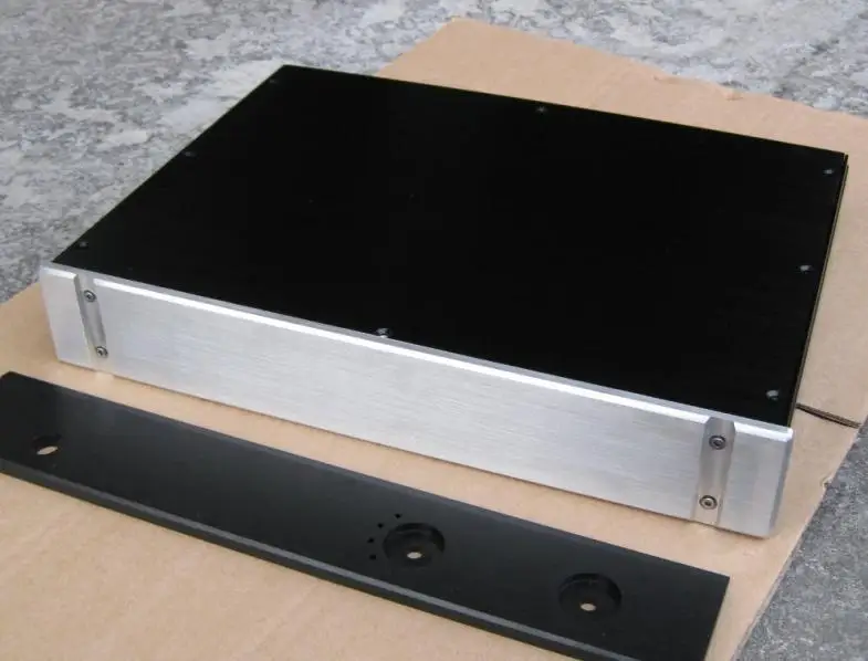 All aluminum amplifier chassis / Preamplifier / integrated amplifier