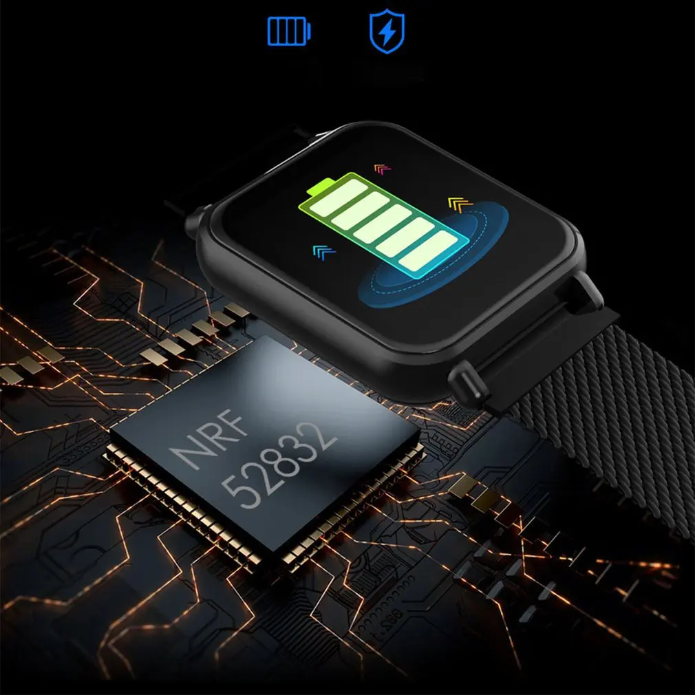 Y6pro Color Screen Real-time Heart Rate Blood Pressure Sleep Monitoring Ip67 Waterproof Smart Bracelet