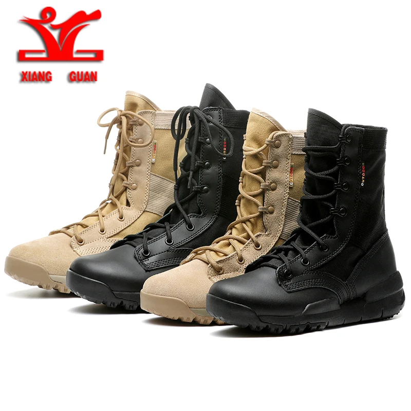 XIANGGUAN 2018 военные ботинки мужские уличные высокие походные женские спортивные