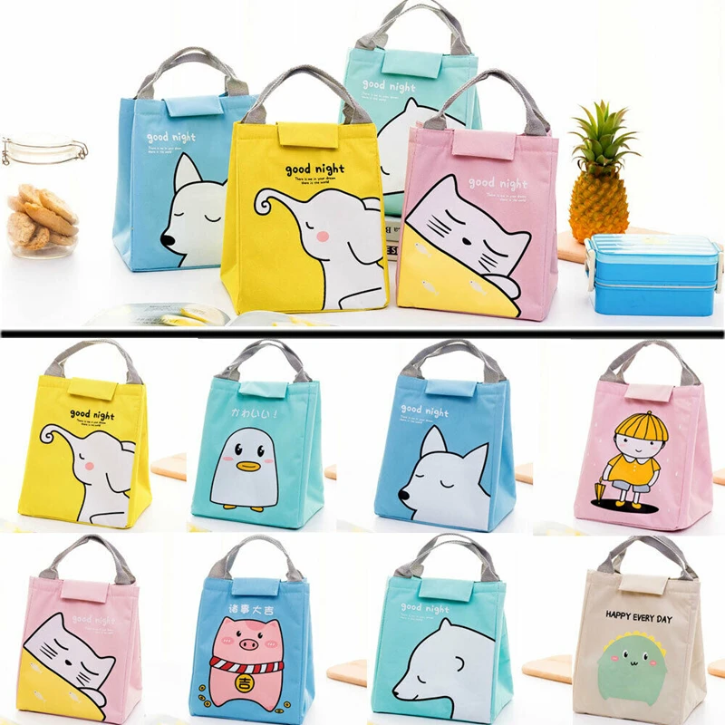 

Insulated Lunch Bag for Women Men Kids Thermos Cooler Adults Tote Food Lunch Box Bag