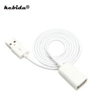 Kebidu 100cm USB 2,0 A Stecker auf Buchse Verlängerung Daten Extender Ladung Extra Kabel 50CM für iphone Samsung note4 S6 Rand Laptop