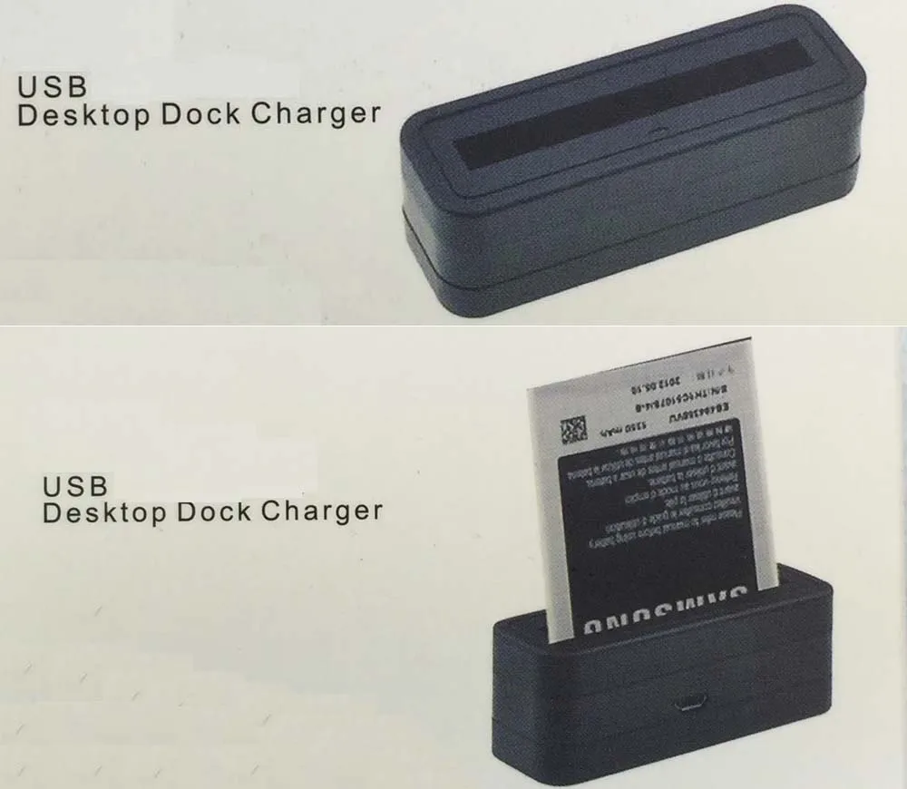 

Mini Dock Battery Charger For Samsung Note4 Note 3 Note2 Note 1 S5 S4 S4 Mini S3 s3mini i9300 i9200 i9600 i9500 i9190 N910F
