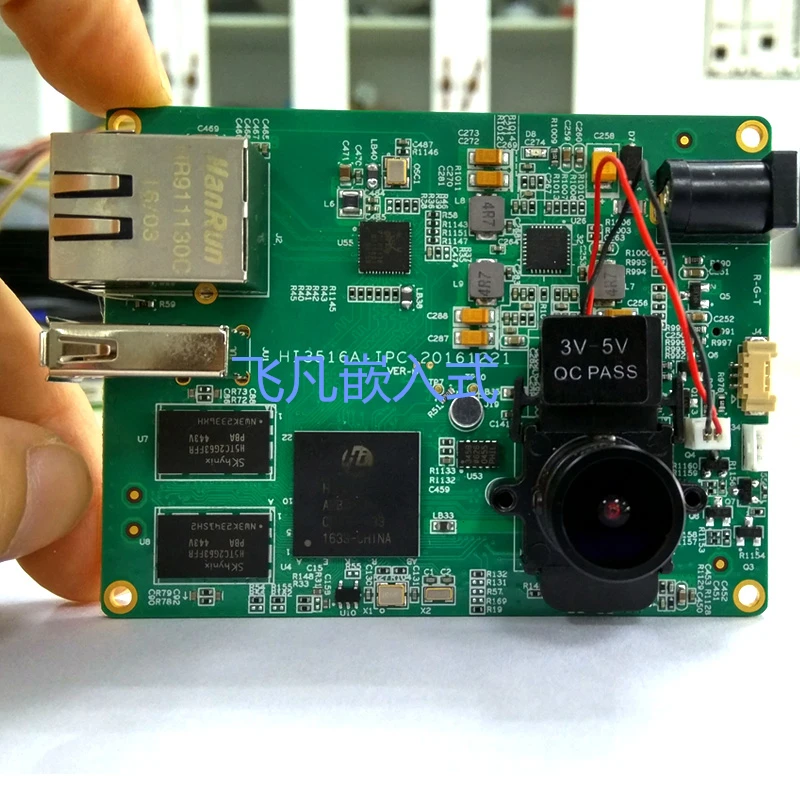 Для Hass Hi3516A макетная плата SDK H.265/H.264 IPC/CMOS вход 1080P 60 рамка HD|Платы расширения| |