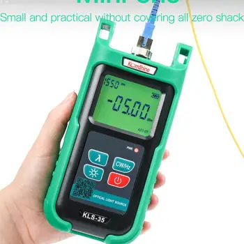 

PON Fiber Optical Light Source KLS-35 Combine used w/ Fiber Optic OTDR Tester