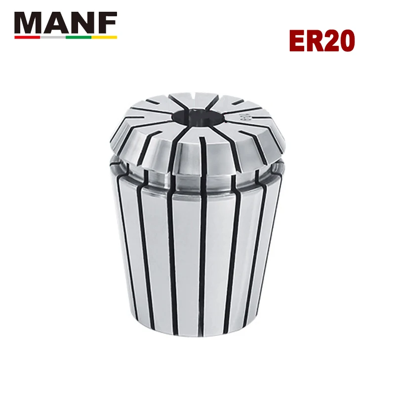 MANF ER20 1/2/3/4/5/6/7/8/9/10/11/12/13/3.175 0 008u точный пружинный цанговый патрон для фрезерного