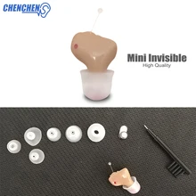 Micro Mini Hearing AID Invisible Complete In Ear Digital Hearing AIDS Device for Hearing Loss Elderly Deaf Ear Care genetics of hearing loss in southern egyptian population
