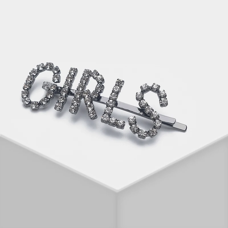 

"GIRLS" alphabet design fashion hairpin