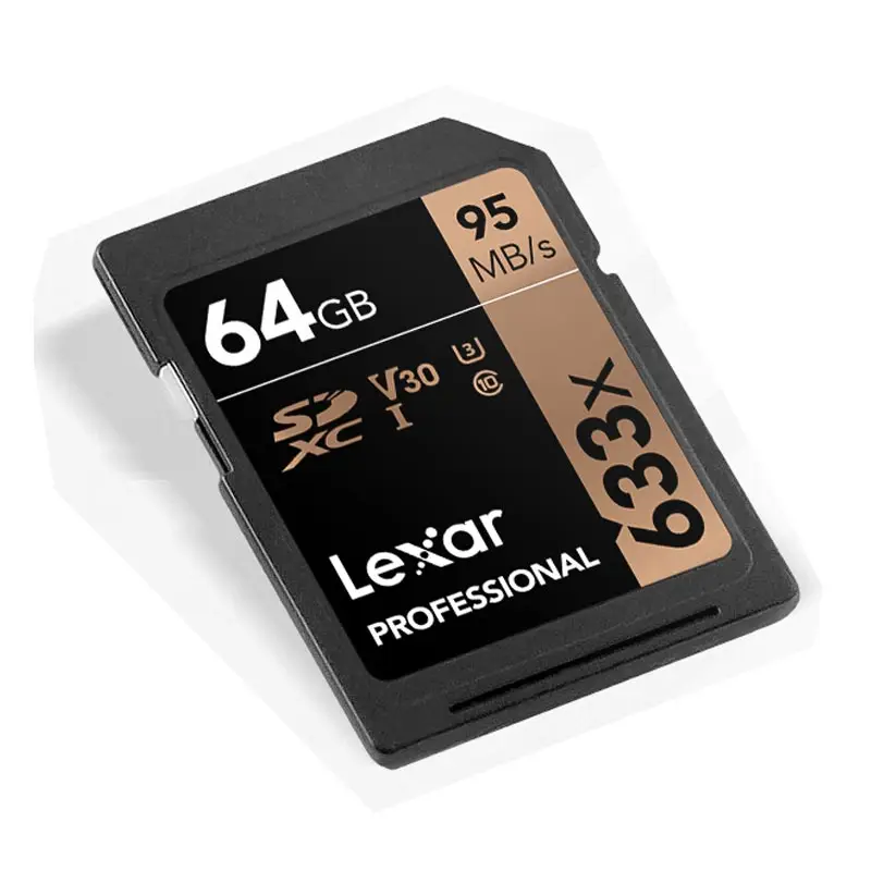 Original Lexar SD Card 95M s 16G 32GB U1 633x 64GB 128GB 256GB 512GB U3 cards 4