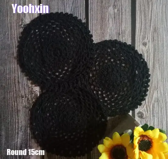 

Hot lace cotton round table place mat crochet coffee placemat drink pad Christmas coaster cup mug tea pot dining doily kitchen