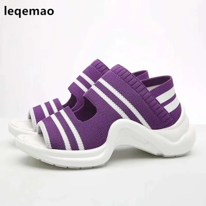 Модные летние элегантные женские сандалии на плоской подошве