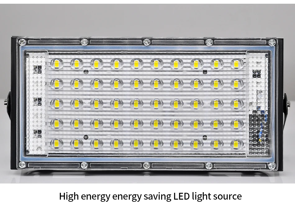 Прожектор Наружная Светодиодная лампа фонарь-рефлектор прожектор мощностью 10 Вт, 20 Вт, 30 Вт, 50 Вт, ручная сборка стены шайба IP65 Водонепроницаемый сад 220 V SMD LED освещение