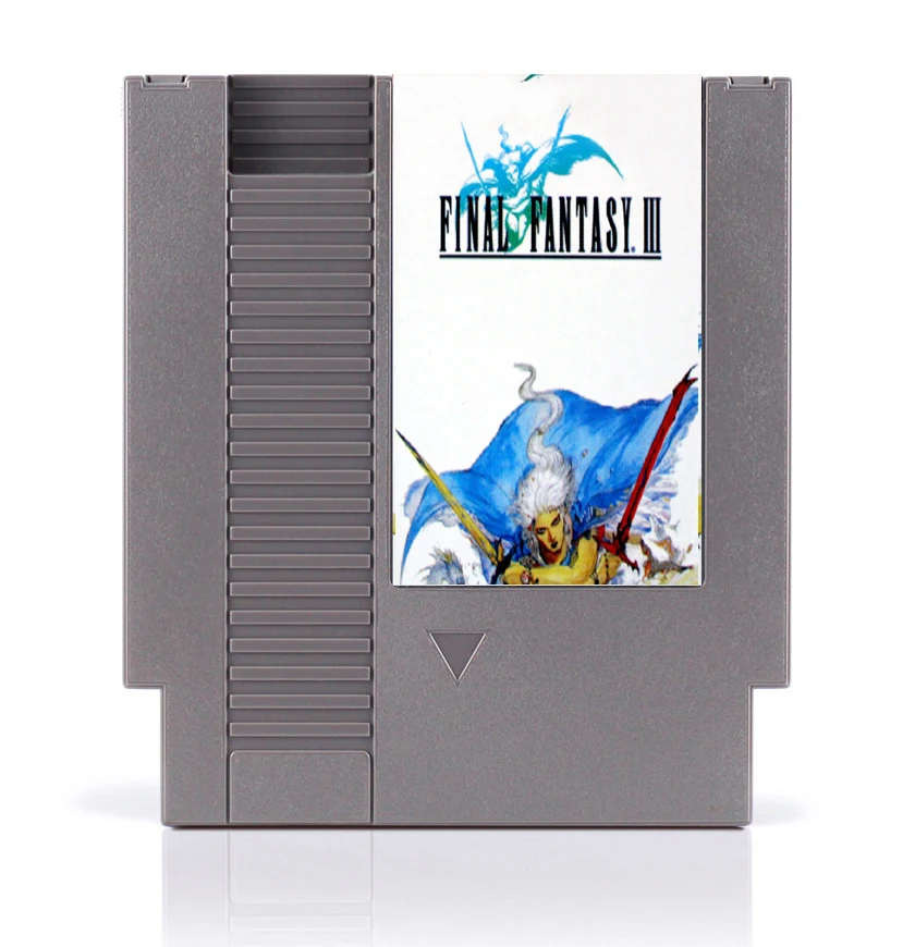 

Final Fantacy III Battery Save 8 Bit Game Card for 72 Pins Game Players