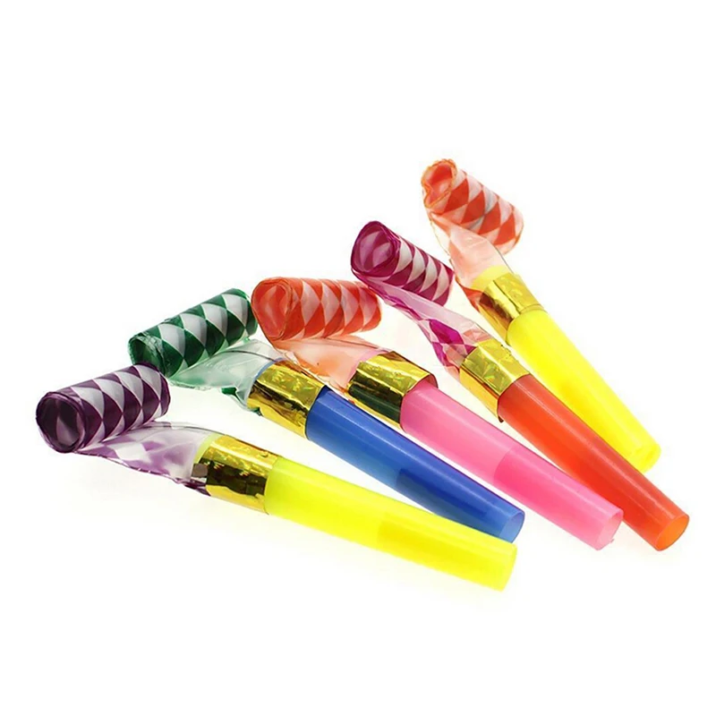 10Pcs/lot Kids Whistles Toys Children Birthday Party Blowing Dragon