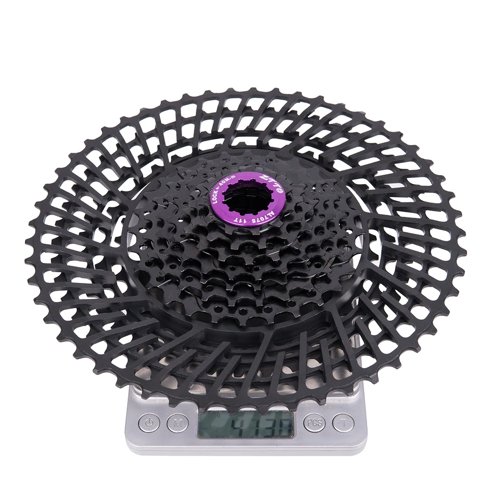 Новинка 2018 кассета MTB 12 Скоростей s 11 52t SLR blackWide Ratio UltraLight CNC Bicycle Freewheel Mountain для SRAM HG