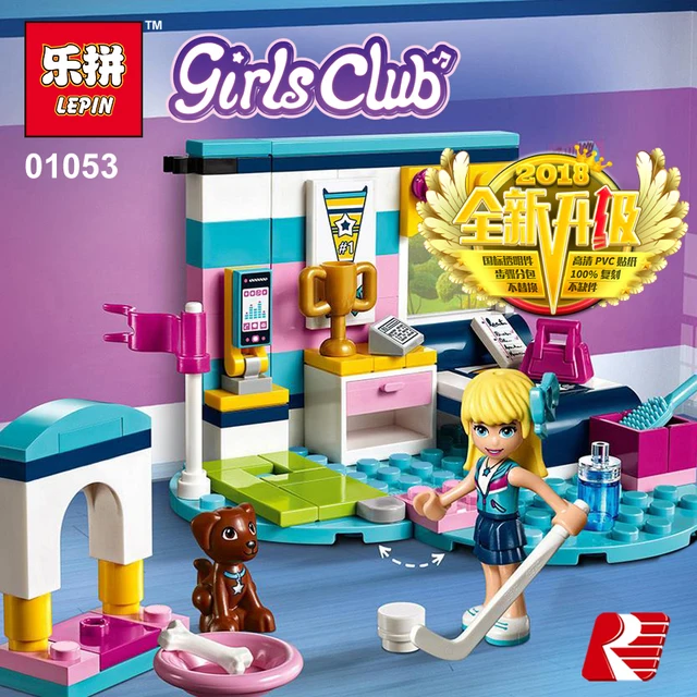 Lepin 01053 106pcs Friend Stephanie S Bedroom Model Building Lepin 01053 106pcs Friend Stephanie S Bedroom Model Building Block Brick Diy Toy For Kids With