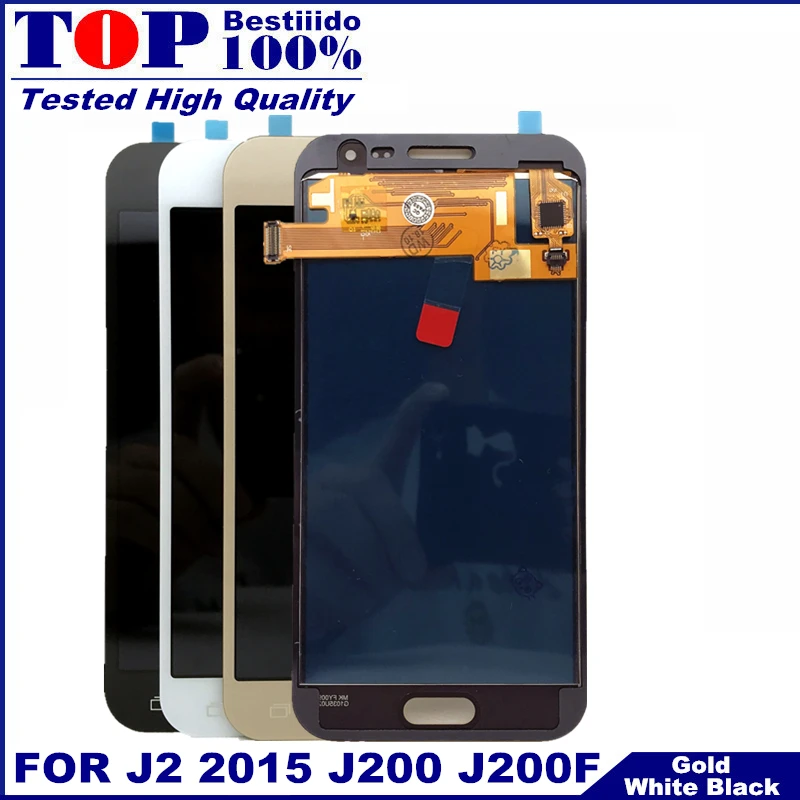 

For Samsung Galaxy J2 2015 J200 J200F J200M J200H J200Y Tested LCD Display Touch Screen Digitizer Assembly J200 LCD Replacement