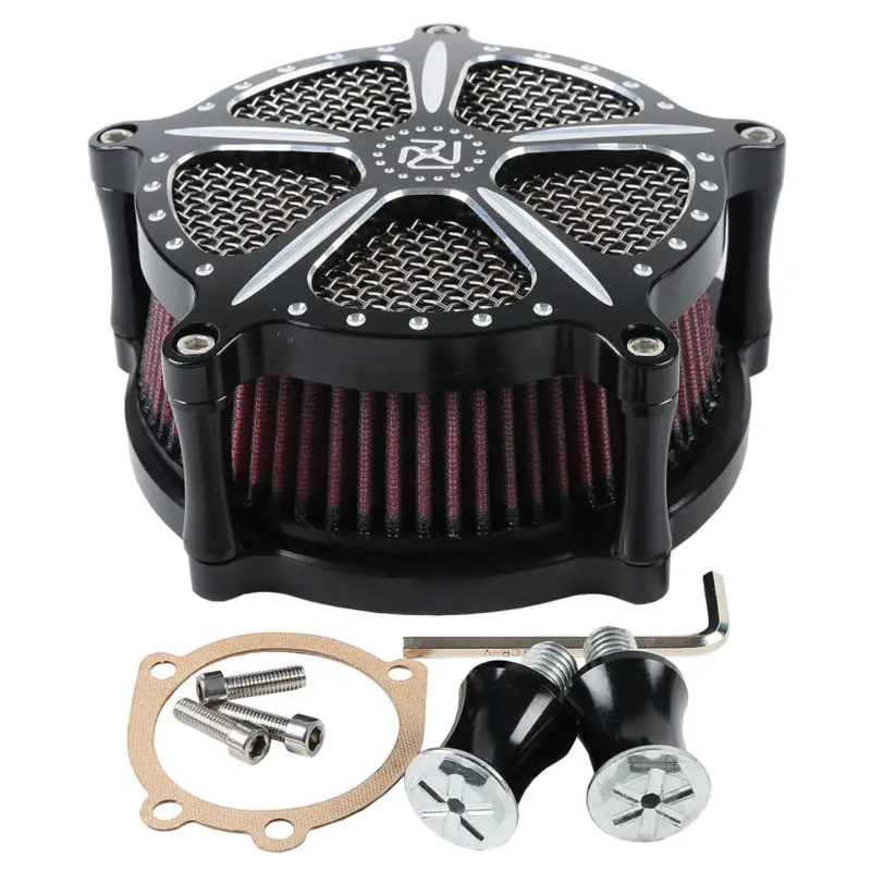 Motorcycle Speed 5 Air Cleaner For Harley Sportster Iron 883 XL 883