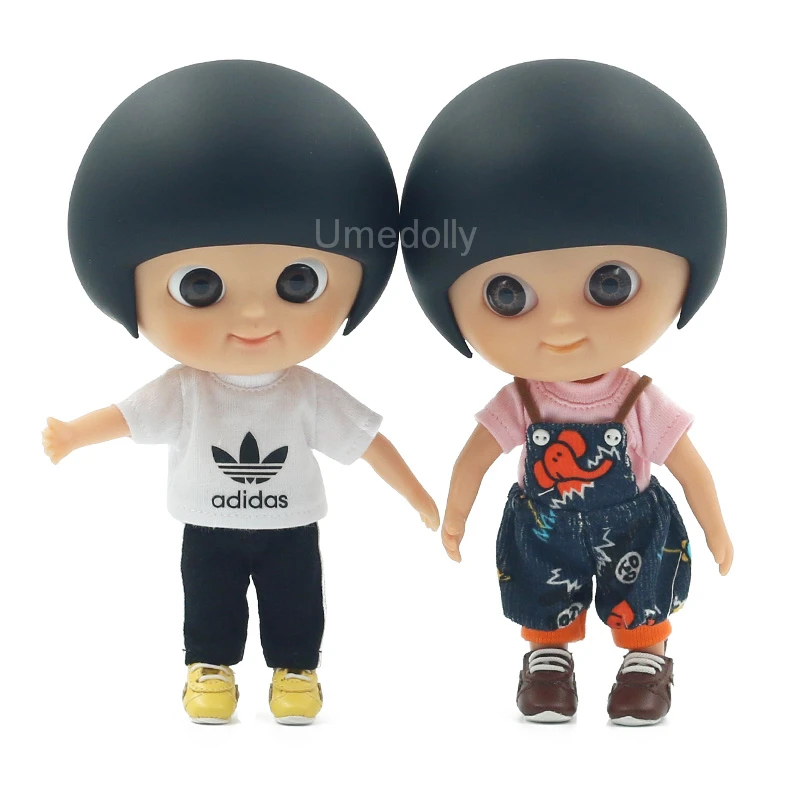 Джинсовый комбинезон для кукол Ixdoll Blyth Medium Holala 1/6 BJD 1/8 Одежда аксессуары платья 1