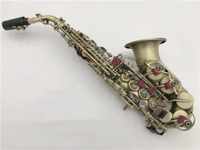 

KALUOLIN Soprano Saxophone France 54R musical instrument B flat soprano saxophone professional Freeoprano saxophone professional