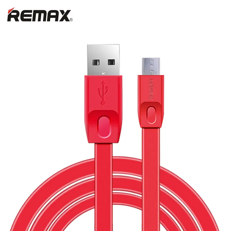REMAX Micro USB Data Cable Flat Metal charging cable 2.1A durable fast