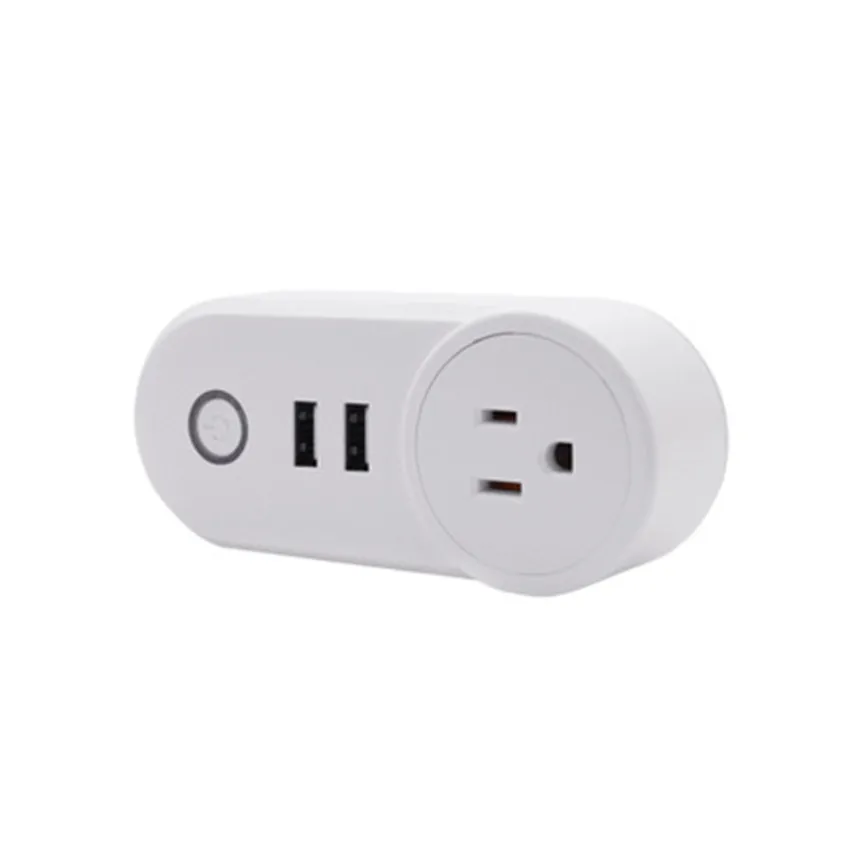 Смарт USB зарядное устройство для путешествий Разъем легко подключить Wi-Fi Великобритания регулирование Alexa Голосовое управление розетка двойной USB болт-заглушка отверстий синхронизации двигателя ALK