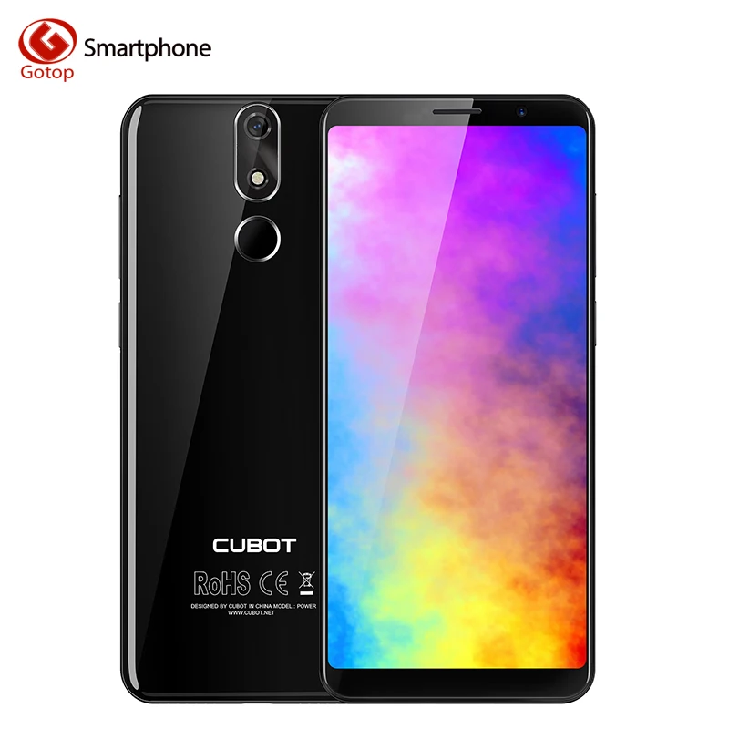 Cubot power MT6763T восьмиядерный смартфон Android 8,1 5,99 дюймов мобильный телефон 6 ГБ ОЗУ 128 Гб ПЗУ 6000 мАч отпечаток пальца 4 Гб сотовый телефон