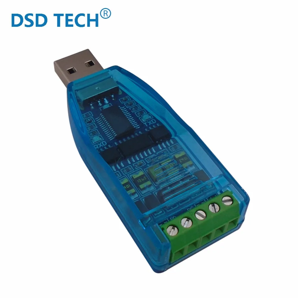 DSD TECH USB к RS485 RS422 конвертер с FTDI FT232 чип совместим Windows 10 8 7 XP и Mac OS X | Электроника