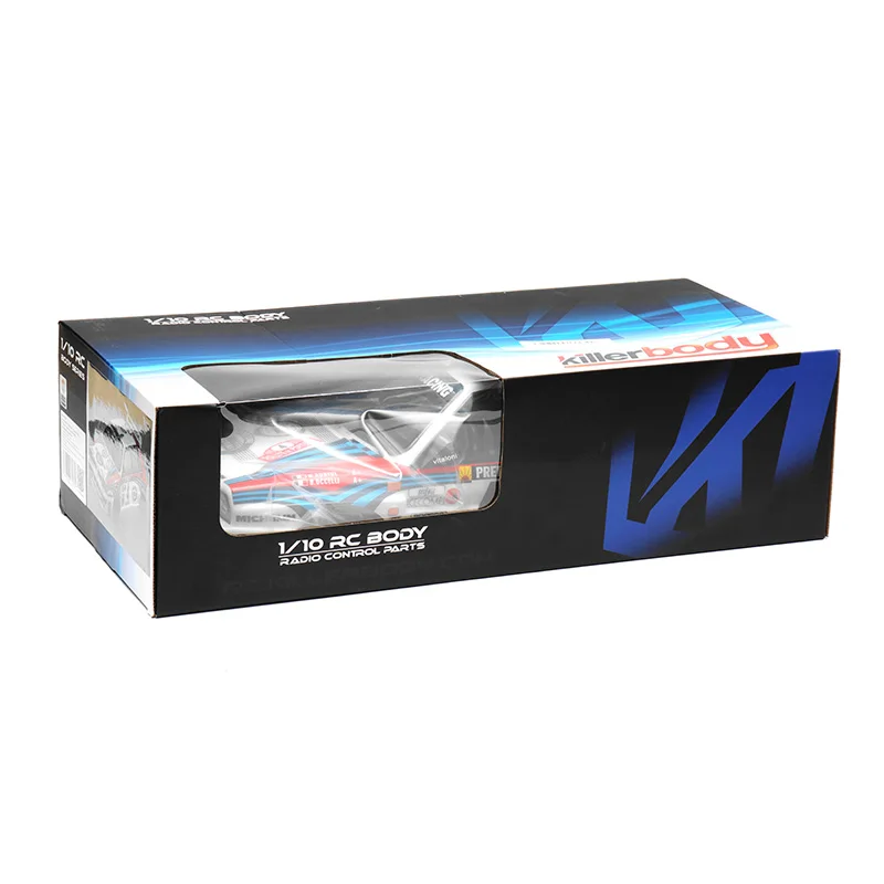Killerbody Автомобильная оболочка 48248 Lancia Delta Rally Racing Printed 1/10 электрические Touring RC
