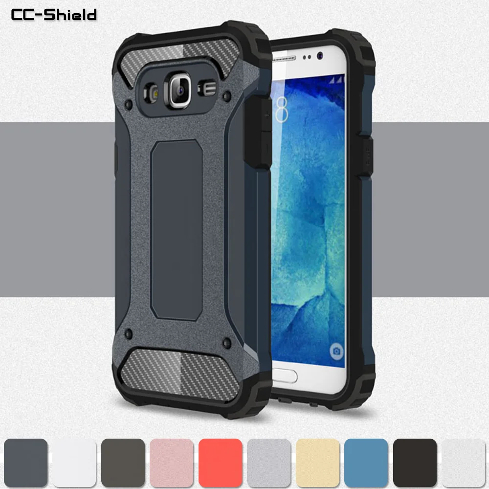 

Armor Case for Samsung Galaxy J5 2015 J500FN SM-J500FN J500F SM-J500F Bumper Case for Samsung J 5 500 Protection Cover Funda