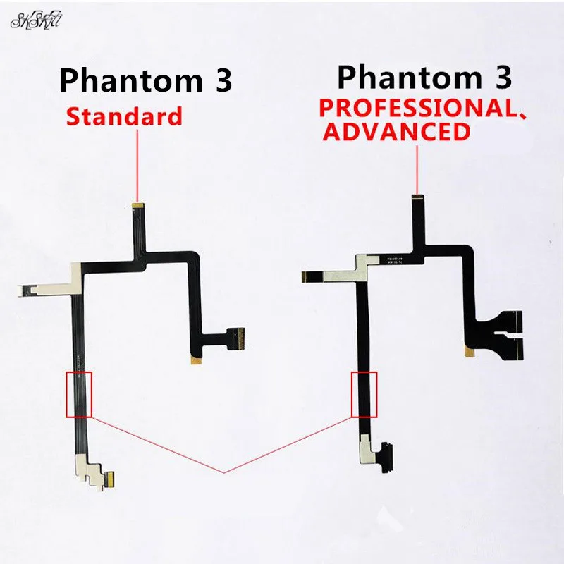 Карданный трос для камеры Phantom 3 для RC DJI Phantom 3 standard& Phantom 3 professional/advanced Drone Quadcopter