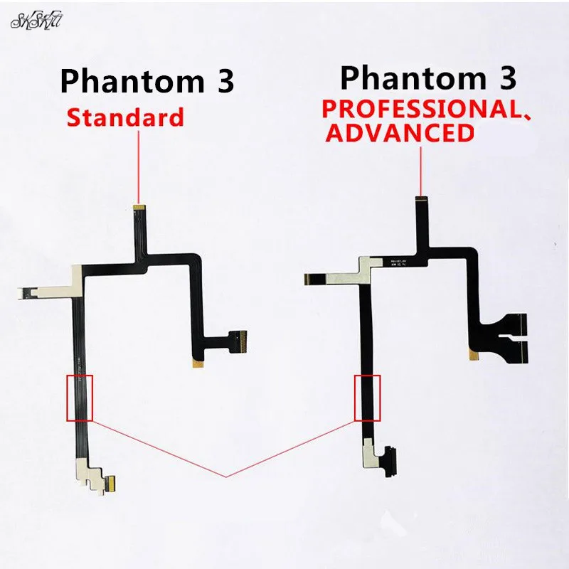 

Phantom 3 Camera Gimbal Cable Part for RC DJI Phantom 3 Standard & Phantom 3 professional/advanced Drone Quadcopter