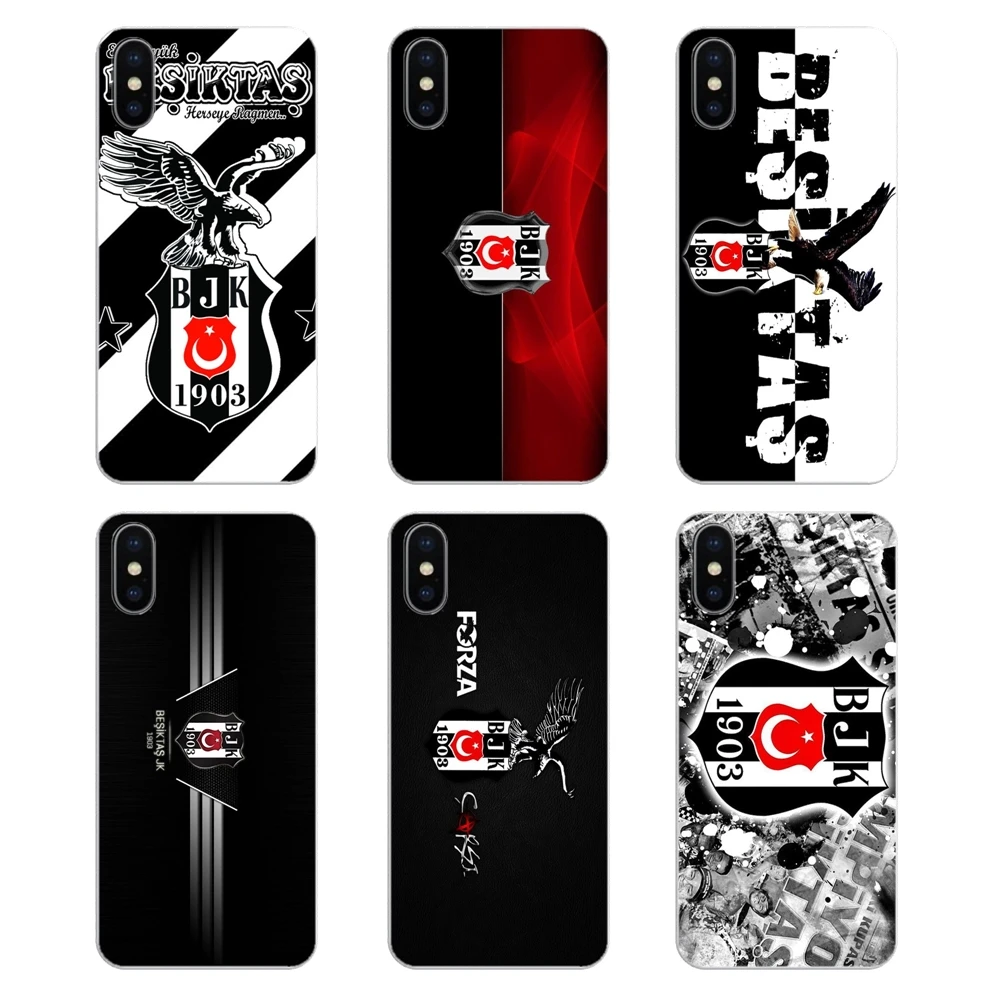 Прозрачные мягкие чехлы с логотипом Turkey Besiktas JK для Xiaomi Mi A1 A2 5X 6X 8 lite SE Pro Max Mix 2 2S 3 Mi5