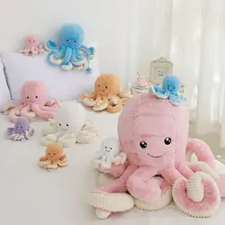 1 шт. 40/60/80 см милое животное океана Творческий плюшевая игрушка "осьминог" Кукла на день рождения prensents для Для детей