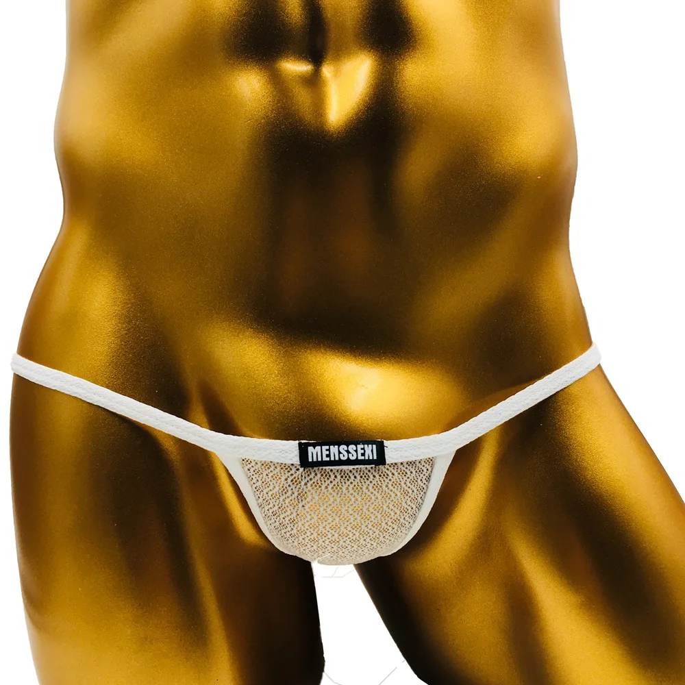 

Sexy Gay Underwear Multi Colors See Through Male G String Men Thongs Transparent String Jockstrap Gay Underwear Micro Thongs
