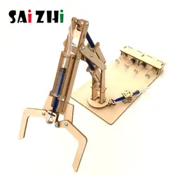 Saizhi DiyHydraulic машин arm развивающихся интеллектуальной ствол игрушка науки Набор для экспериментов дети лабораторный набор подарок на день