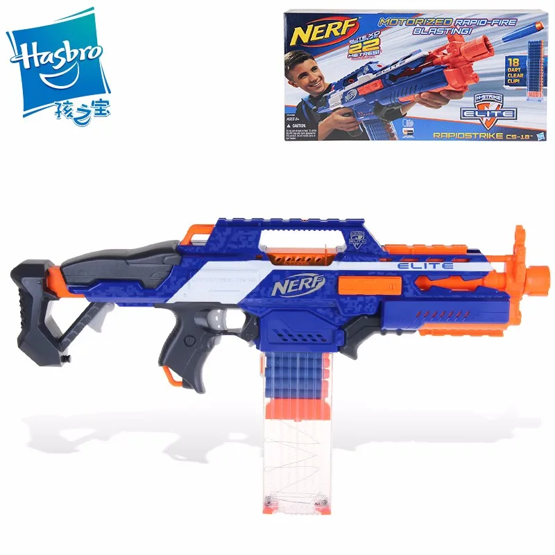 pistola nerf rapidstrike cs 18