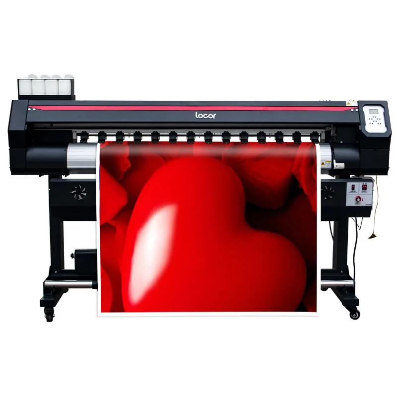 1.6m Large Format Printer double print head XP600 flex banner 1600mm eco solvent printer