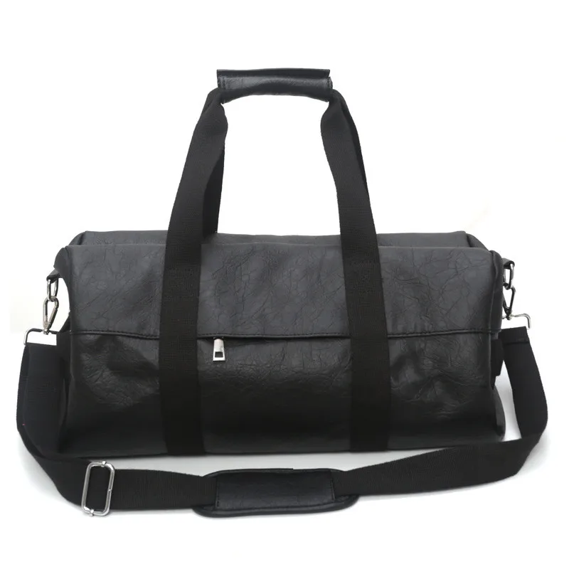 

Leather duffle bag weekend bags travel handbag men large travel duffle bag waterproof sports fitness suitcases and travel bags
