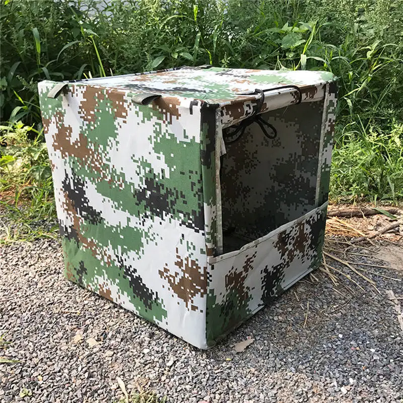 Лидер продаж, 40x40x40 см, для охоты на открытом воздухе, складная камуфляжная коробка, для страйкбола, Рогатка, для стрельбы, для игры, чехол, держатель
