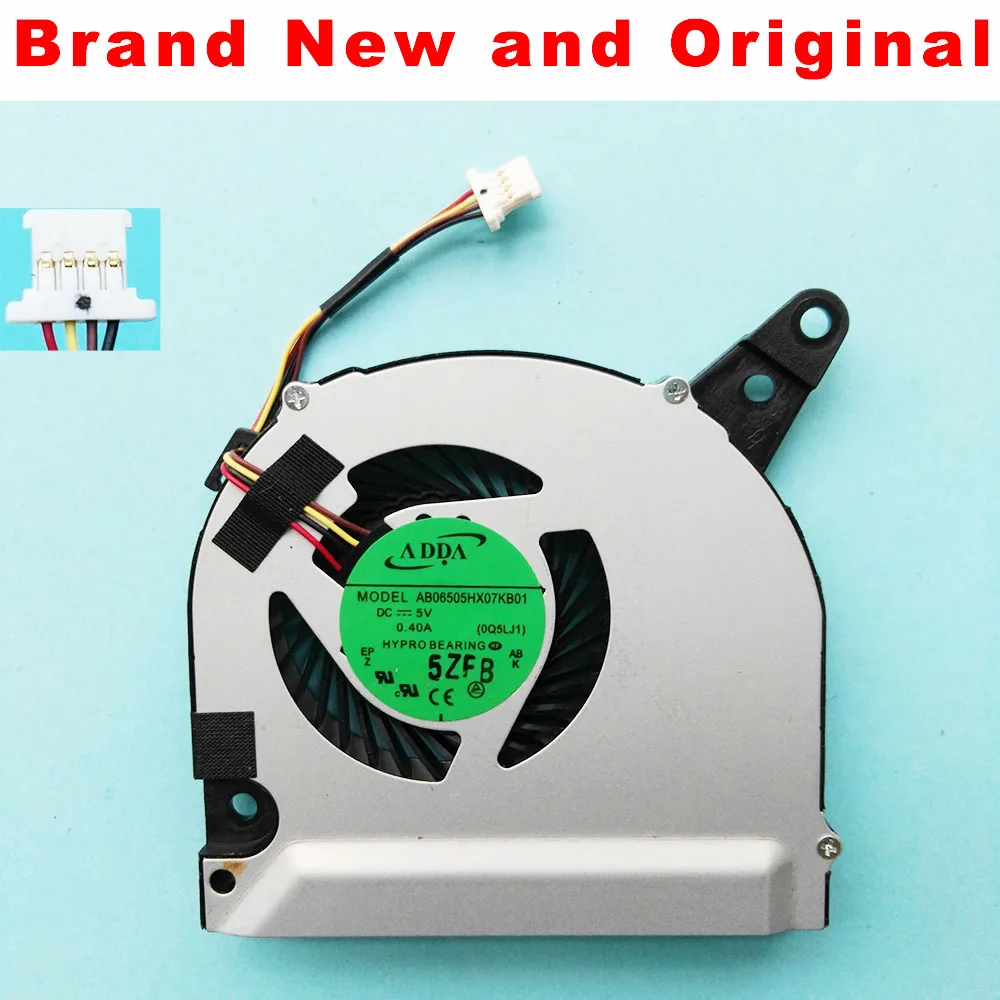 

New Original CPU fan for Acer aspire M5 M5-581 M5-581G M5-581T M5-581TG laptop CPU cooling fan cooler AB06505HX07KB01 0Q5LJ1