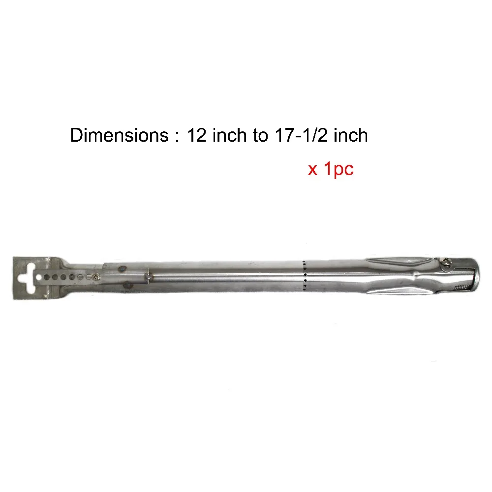 

New Design Adjustable BBQ Stainless Steel Gas Grill Burner Replacement for Gas Grill 42204 Stainless Steel burners