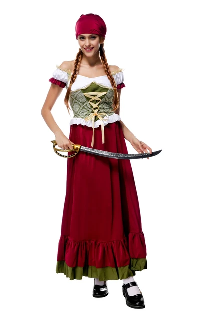 New Women Sexy Catsuit Halloween Carnival Adult German Beer Maid Wench Long  Costume Oktoberfest Beer Girl Costumes Fancy Dress - AliExpress