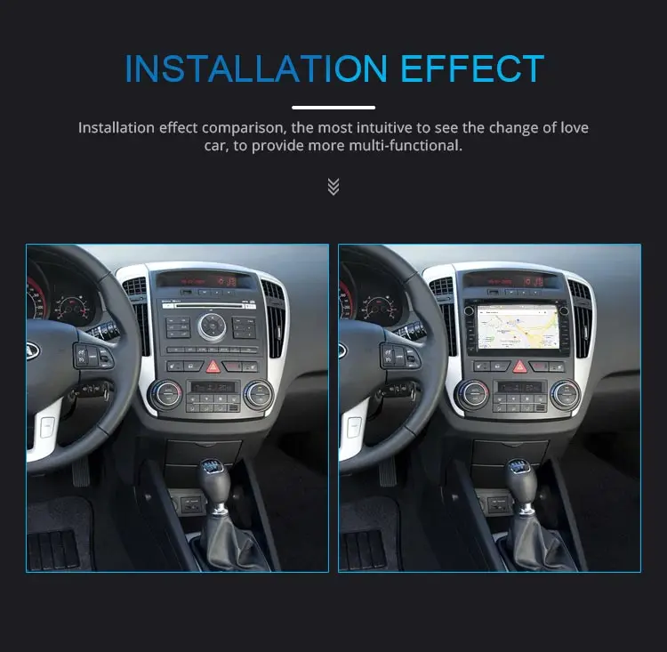 Cheap JDASTON Android 9.0 Car Multimedia Player For Kia Ceed 2009 2010 2011 2012 2 Din Car Radio GPS Navigation DVD WIIF Stereo Audio 9